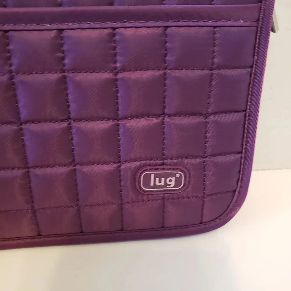 Lug Tango Purple Quilted Travel Wallet. - Picture 3 of 7